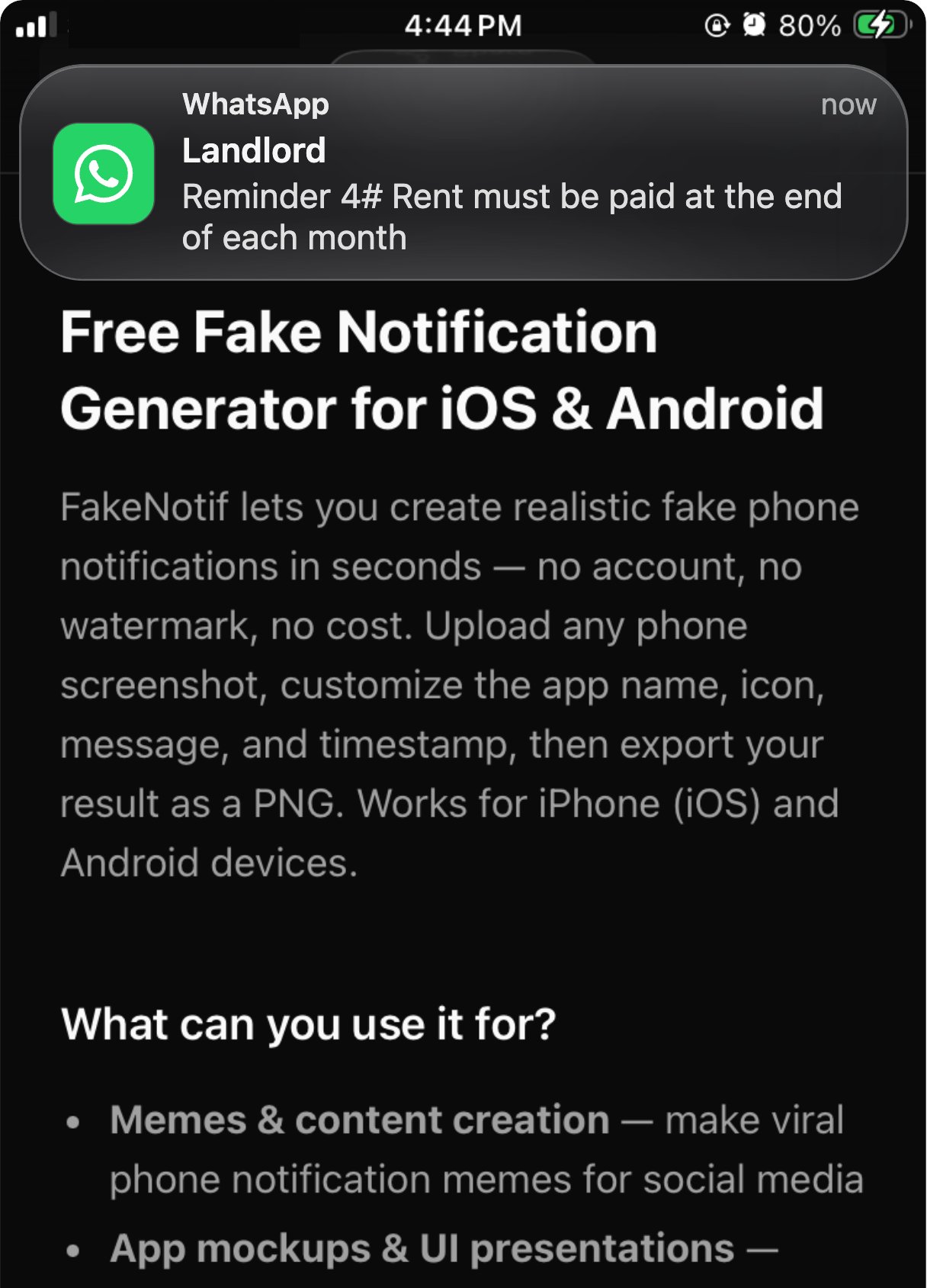 Landlord wants his rent... paid